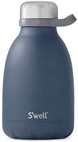 s'well Swell 不锈钢漫游者水瓶-40盎司（约1.18升）-青石-三层真空绝缘容器