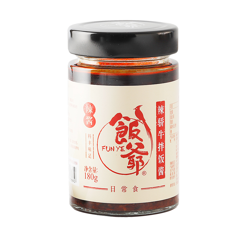 FUNYE 饭爷 辣骄牛拌饭酱 180g