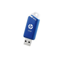 HP 惠普 U盤 128GB 滑動式高速 USB3.0 耐震防塵 HPFD755W128 小巧便攜