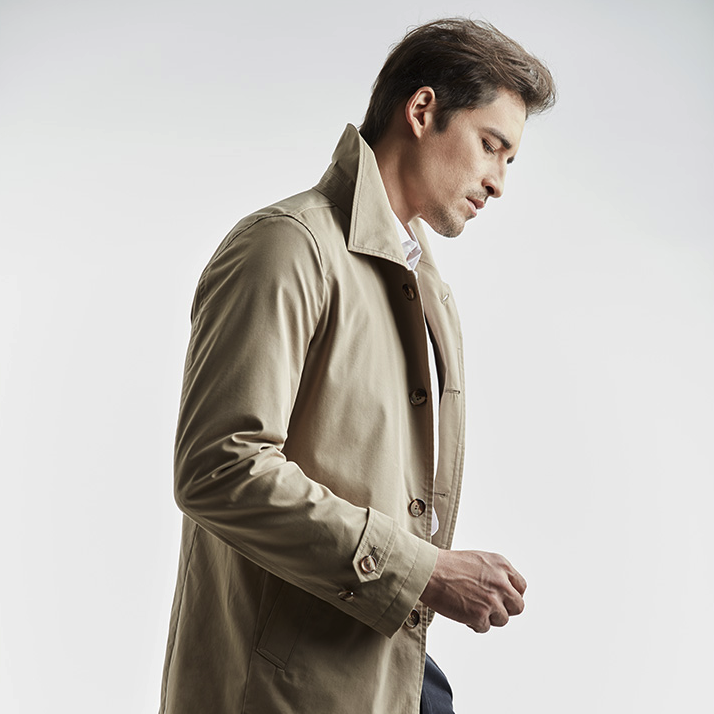 LONDON FOG 伦敦雾 男士棉涤中款风衣 LS17WF002