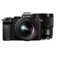 Panasonic 松下 LUMIX S5K 全畫幅 微單相機 黑色 Lumix S 20-60mm F3.5 變焦鏡頭+50mm F1.8