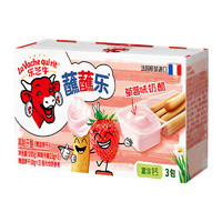 乐芝牛 蘸蘸乐再制干酪芝士 小食草莓味 105g/盒