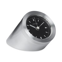 CITIZEN 西鐵城 Workplace Silver-Tone Metal Cylindrical Clock