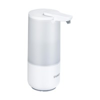 瑞沃（SVAVO）厨房卫生间自动感应皂液器 洗手间洗手液盒出液机 酒店餐厅厕所感应洗手液机 V-475白色