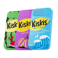 KisKis 酷滋 无糖薄荷糖组合装 3口味 21g*3盒（清爽海盐味+葡萄味+西瓜薄荷味）