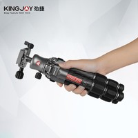 KINGJOY 劲捷 C80+B00相机三脚架单反碳纤维摄影微单佳能尼康低角度便携摄像小支架手机三角架