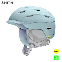 SMITH 史密斯美国进口滑雪头盔男女单双板专业滑雪盔运动护具保暖透气装备 Liberty Mips 蓝色(55-59cm)
