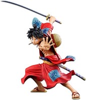 BANPRESTO Banpresto One Piece 罗马斗兽场3海贼王 蒙奇･D･路飞手办，漫画尺寸，多种颜色（BP16446）