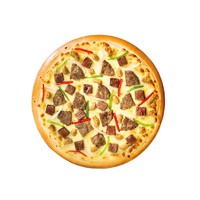 鲜掌门 披萨生鲜半成品 即食比萨烘焙 加热即食 7英寸法式牛肉披萨