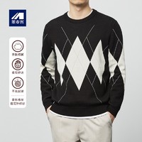 M－MAICCO 墨麦客 毛衣男2022春季新款针织衫 圆领加厚保暖宽松潮流打底衫