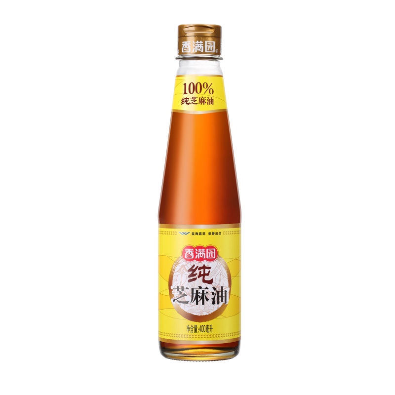 香满园 纯芝麻油 400ml