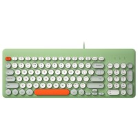 B.O.W 航世 K221U 96鍵 有線薄膜鍵盤 橙灰綠 無光