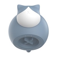 3Life Mini Cat 可爱注水猫咪暖手宝热水袋 迷你便携硅胶热水袋 蓝色 Blue