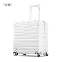 SGG 铝框拉杆箱万向轮18寸迷你行李箱女韩版小清新旅行箱商务登机箱男小型手提箱包学生皮箱硬箱子