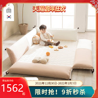 creamHaus 奶酪屋童话 韩国CreamHaus婴儿床拼接大床可折叠移动新生多功能公主床宝宝床