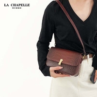 La Chapelle LA CHAPELLE HOMME拉夏貝爾時尚百搭斜挎小包包