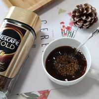 Nestlé 雀巢 咖啡 瑞士進口金牌咖啡速溶純黑苦咖啡粉至臻美式無蔗糖健身 200g*2