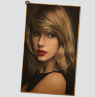 貼貼福 泰勒斯威夫特 Taylor Swift 歌星懷舊復古貼畫墻面裝飾海報裝飾畫芯臥室 NB748 50*30