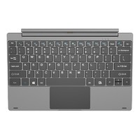 中柏 jumper 中柏 EZpad8 10.1英寸原装磁吸键盘笔记本底座 巧克力键帽 一体式触控板 带转轴 适合膝上使用