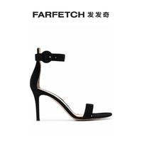 Gianvito Rossi女士Portofino 85mm凉鞋FARFETCH发发奇