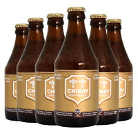 CHIMAY 智美 金帽 修道士精酿 啤酒 330ml*6瓶 比利时进口
