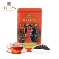 HYLEYS 斯里兰卡进口 豪伦思(HYLEYS)精选百香果红茶散茶休闲冲饮下午茶罐装125g