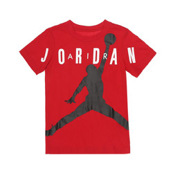 airjordan透气纯棉男小中童款经典jordan字母飞人印图短袖t恤
