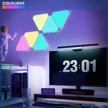 Cololight 智能奇光板三角灯6片装电竞氛围灯RGB壁灯 6灯套装（含控制器）