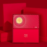 虎佑平安金幣紅包禮盒 約44mm 約0.2克 虎年誠摯之禮