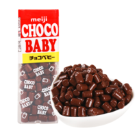 meiji 明治 ChocoBaby牛奶味巧克力豆32g 日本进口零食儿童零食
