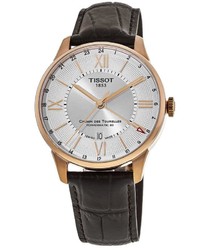 天梭powermatic80,天梭1853powermatic80 tissot天梭tissotchemindestourellespowermatic80rosegoldpvdbrown