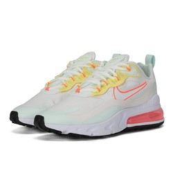 nike耐克airmax270react轻便气垫小白鞋运动休闲女鞋