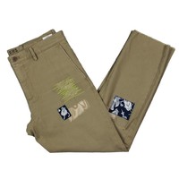 DOCKERS Dockers Mens Slim Fit Embroidered Chino Pants男士休闲裤