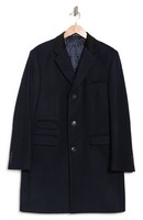 BEN SHERMAN Pond Navy Solid Coat 直邮含税