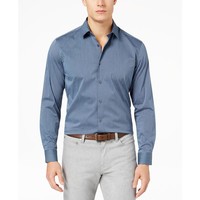 Alfani Men’s STRETCH Modern Stripe Shirt, Created for Macy's男士衬衫