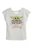 Star Wars Girls 4-6x Cutest in the Galaxy T-Shirt