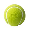 EETOYS 宜特 綠色網球狗狗玩具趣味發聲柔軟可水洗潔齒球互動寵物用品