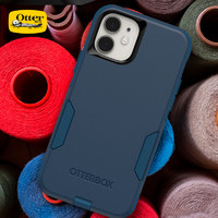 OtterBox苹果手机 iPhone12 系列防摔保护壳认证防摔时尚防摔保护套通勤防摔壳 商务蓝 iPhone 12 Pro Max（6.7英寸）