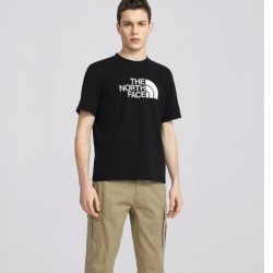 北面 2022春夏新款thenorthface北面短袖t恤男女情侣户外休闲圆领印花