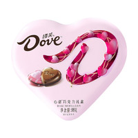 德芙 Dove尊慕巧克力礼盒 员工生日福利生日 年货年糖休闲零食280g（本产品不含礼品袋） 心语98g