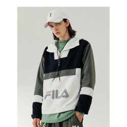 fila斐乐fusion系列男装运动外套男款潮流时尚宽松男式梭织上衣