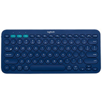 logitech 羅技 K380多設備藍牙鍵盤  藍色 平板IPAD鍵盤 時尚便攜 超薄巧克力按鍵 藍牙伴侶