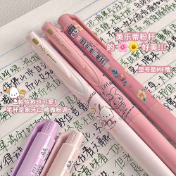 uni三菱铅笔日本uni三菱umn155中性笔马卡龙新色限定款三菱笔低阻尼