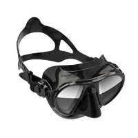 CRESSI 意大利CRESSI NANO潜水面镜 面罩 低容积 自由潜面镜 黑色高清镜片