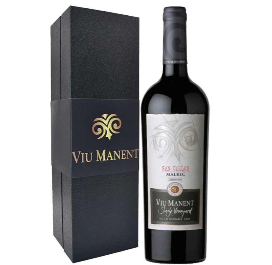 VIU MANENT 威玛酒庄 智利十八罗汉酒庄 威玛单一园马尔贝克 干红葡萄酒 750ml 单瓶装