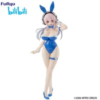 bilibili 哔哩哔哩 预售哔哩哔哩FuRyu超级索尼子索尼子 蓝色兔女郎ver.景品手办 高约30cm 截单时间：2022/2/15