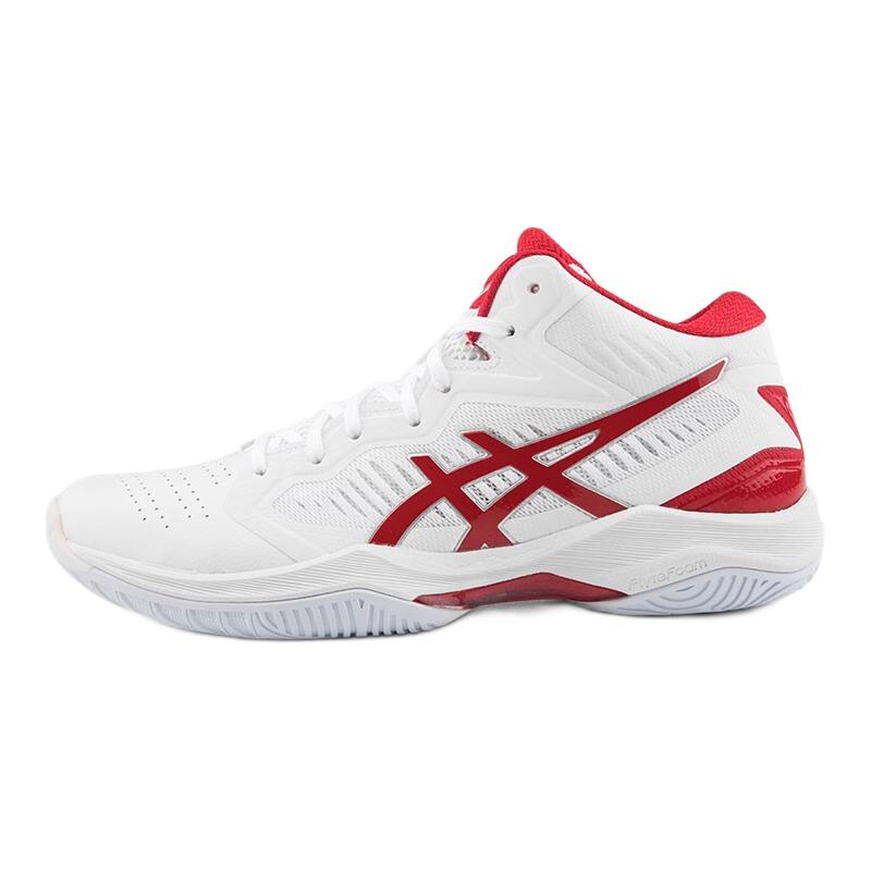 ASICS 亚瑟士 Gelhoop V12 男子篮球鞋 1063A021-102 白色/红色 39.5