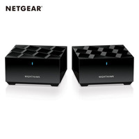 NETGEAR 美国网件 MK62/63AX5400M双频四核大户型 WIFI6 Mesh家用路由器 MK62 两支装