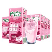 Meadow Fresh 纽麦福 牛奶饮品 草莓味 250ml*24盒