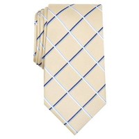 Club Room Mens Inwood Grid Silk Blend Pattern Neck Tie